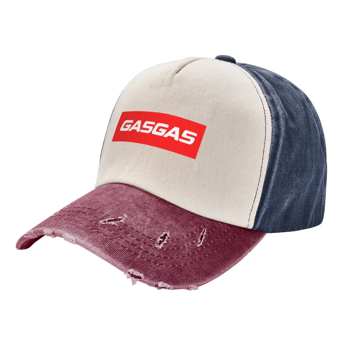 Vintage GasGas Motorcycles Baseball Cap for Men Women Distressed Cotton Sun Cap Racing Outdoor All Seasons Adjustable Hats Cap