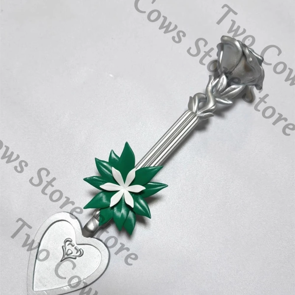 

Identity ⅤJoseph Bloody Queen 37cm Peripheral Products Hand Props Character Rose Garment Accessory Silver Green