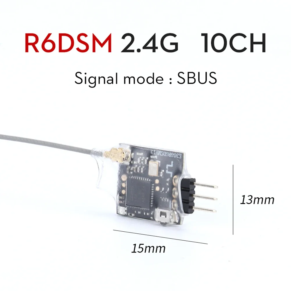 Radiolink Receptor de Controle Remoto, R9DS, R12DSM, RC, 9 Canais de Informação, R9DS, R12DSM, SBUS, PWM, PPM, Compatível com Sinal, AT9S, AT10II