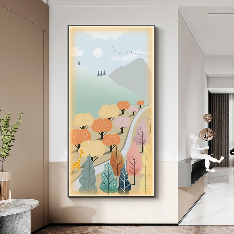 

Современный мультяшный светящийся интерьерный светодиодный настенный светильник для гостиной, спальни, прихожей, коридора, прикроватного украшения