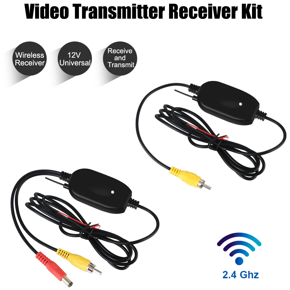 Câmera de visão traseira do carro com quadro europeu titular da placa, Sensor de estacionamento, Sensor de estacionamento, Acessórios Universal Auto, 4, 8 LED, 12V