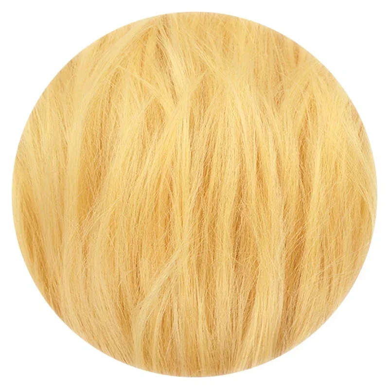 ジョジョの奇妙な冒険の日のジョヴァンナコスプレウィッグ,ヘアネット,ヘアネット,金色の三つ編み,ヘアアクセサリー,ハロウィーンのロールプレイ,スタイル,新しい,mn3