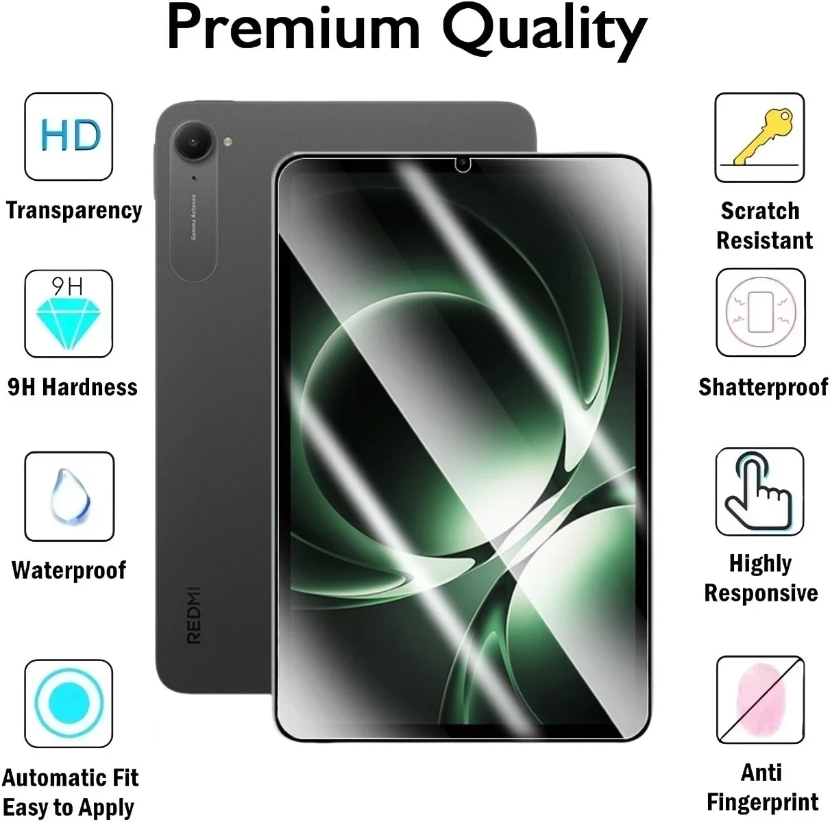 3 Piece Glass Films for Xiaomi Redmi K Pad 8.8