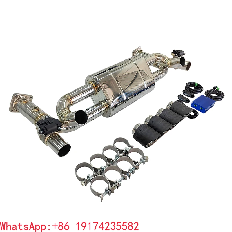 

Racing Performance Valved Exh-aust Catback System for Porsche 911 Turbo S Cabriolet 3.8L 2015