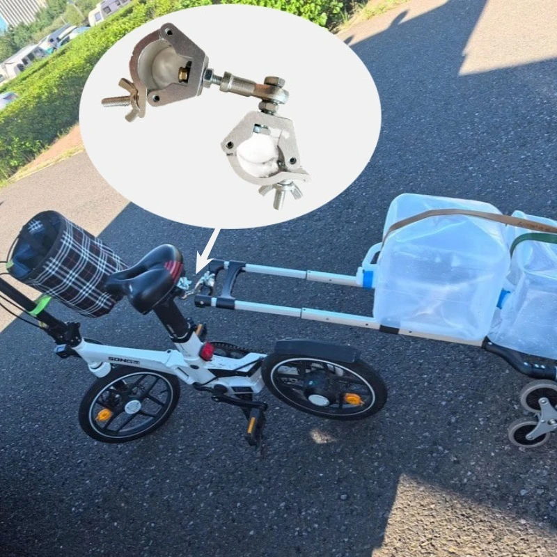 

Шатун для прицепа автомобиля, алюминиевый сплав, портативная тележка, соединительная штанга, аксессуары, тележка, удобные уличные инструменты