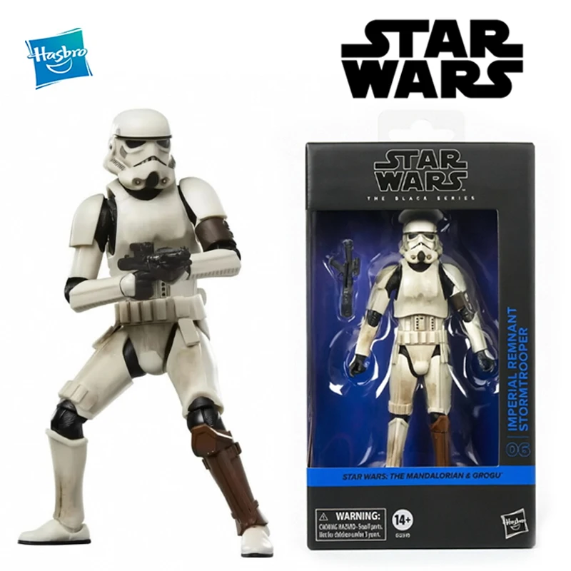 jouets-originaux-hasbro-star-wars-the-black-series-figurine-d'action-stormtrooper-imperial-remnant-de-6-pouces-en-stock