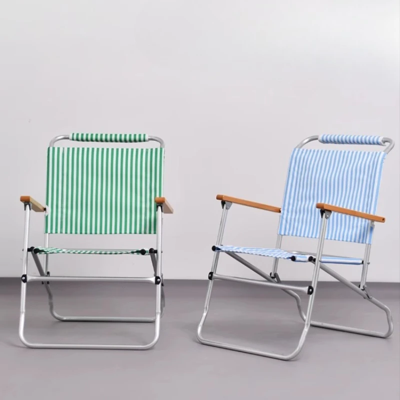 الموقف الصحيح للسفر المحمولة الصيد للطي الشاطئ خفيفة الوزن كرسي تخييم Sunloungers Sedie Pieghevoli أثاث الحدائق