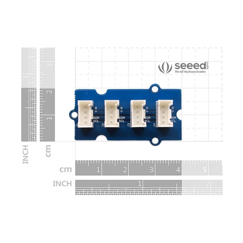 I2C Hub Splitter, IIC Interface Expansion Board Compatible with Arduino