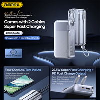 REMAX 27000mAh 20000mAh Power Bank Fast Charging For iPhone 16 Pro MAX 15 14 X Samsung Xiaomi Powerbank Portable Charger Adapter