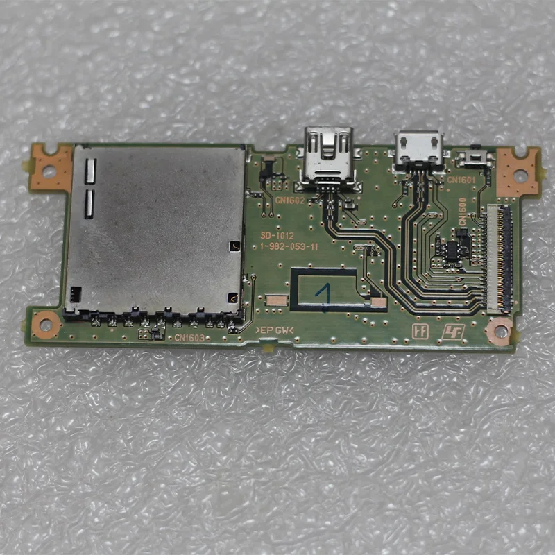 SD-1012 New SD memory circuit board repair parts for Sony PXW-FS7M2 FS7M2 FS7M2K FS7II Camcorder (1-982-053-11)