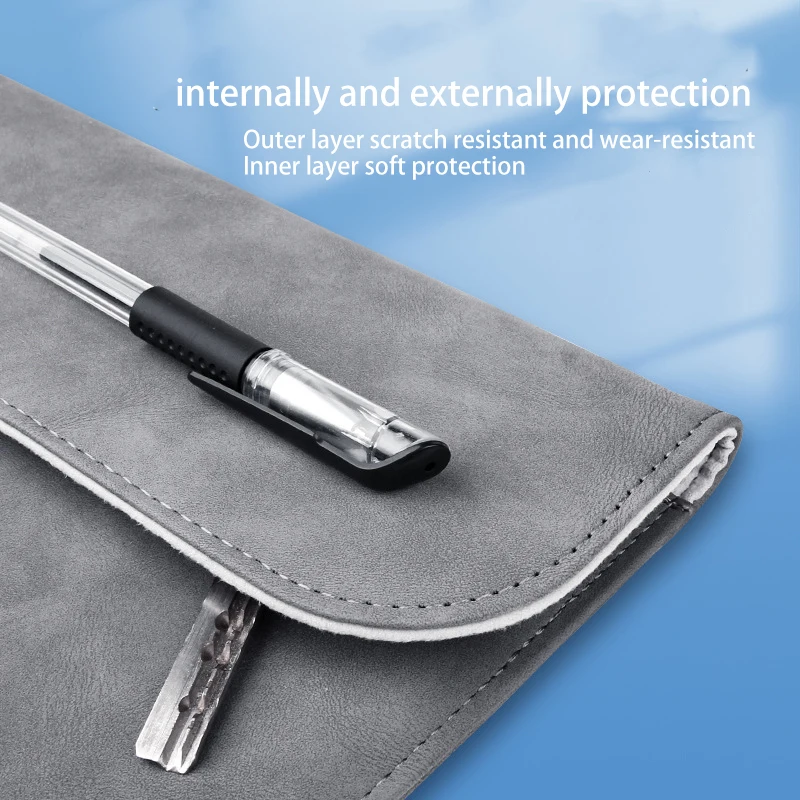 حافظة كمبيوتر محمول مبطنة لجهاز ماك بوك اير 13 لجهاز ايباد لينوفو لهواوي حقائب الكمبيوتر فوندا ملحقات كم الكمبيوتر المحمول #3