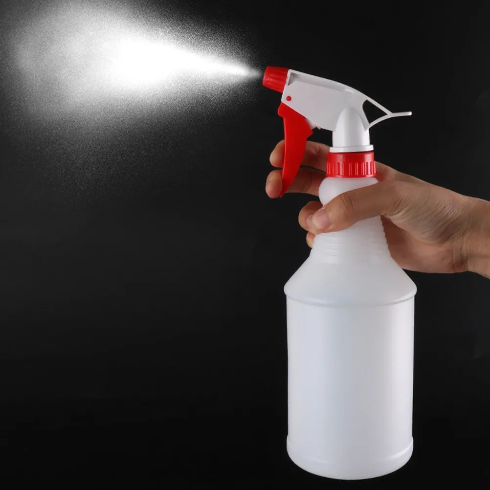 2Pcs Plastic Spray Bottles Adjustable Nozzle Compact Empty Spray Bottle for Cleaning Solutions Gardening Watering Plants Daily
