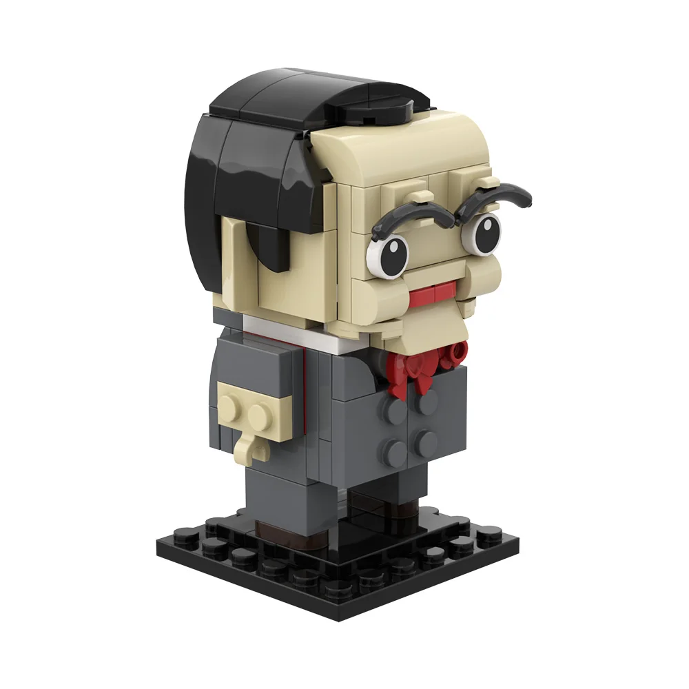 Moc horror goosebumps boneca modelo blocos de construção mistério fantasia filme jack brickheadz figura ação tijolo brinquedo presente do dia das bruxas