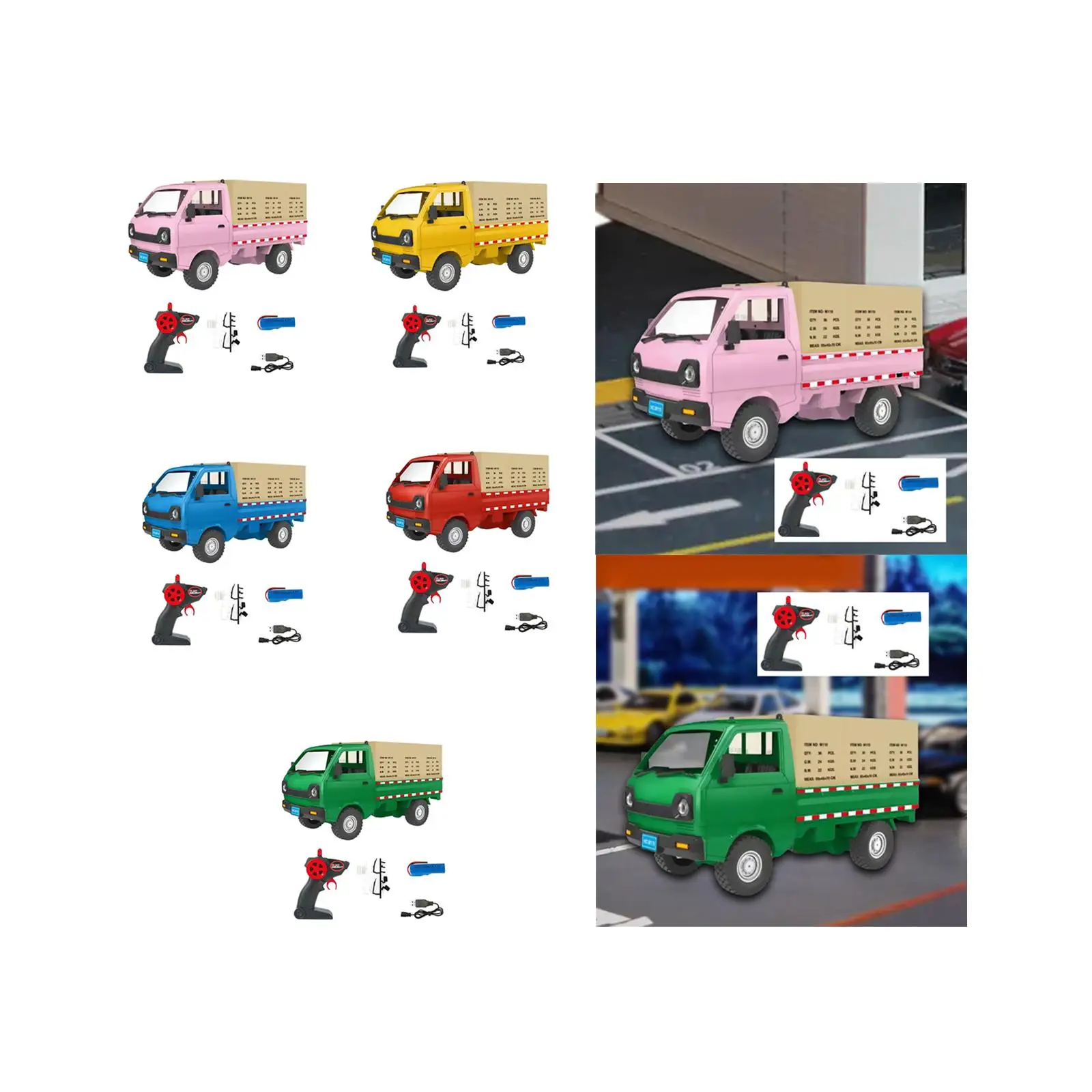 1/16 Truck Toy Fine Motor Skills Develop Intelligence Cognitive Development RC Car Toy Play Vehicles Toy RC Race Car Toy