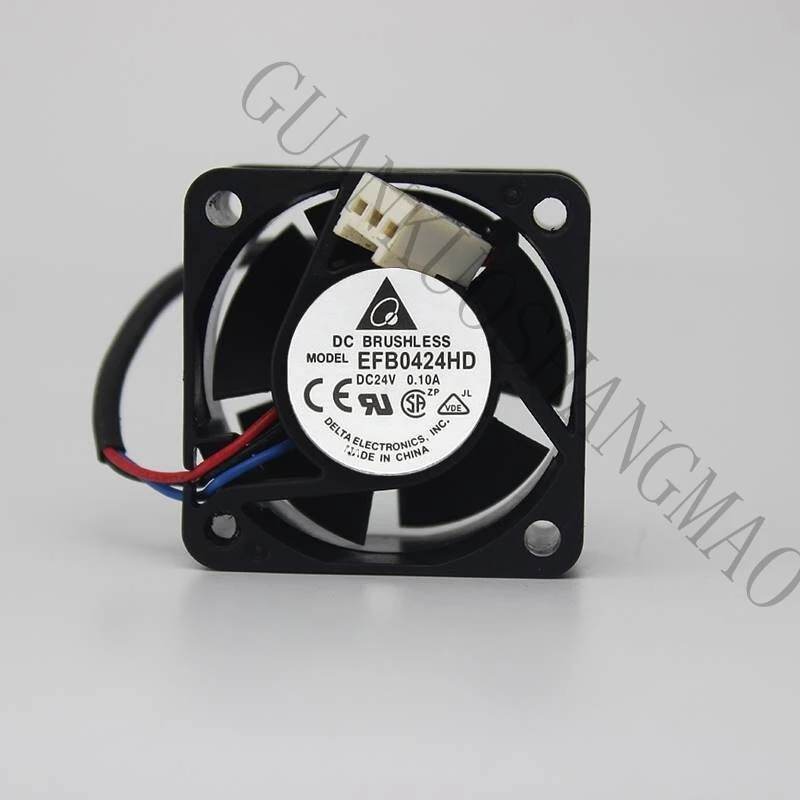 HJY I PCS Delta Fan EFB0424HD DC 24V 0.1A 4020 4CM 3-pin inverter cooling fan