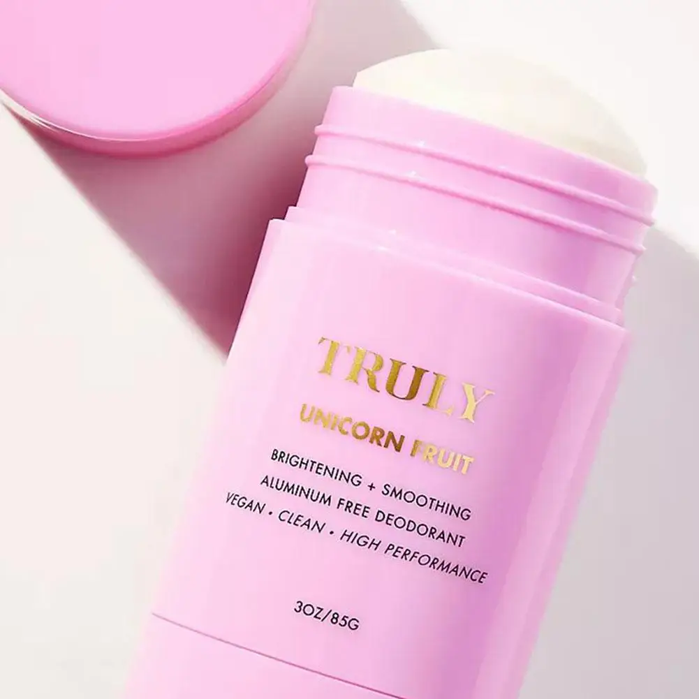 

85g Truly Unicorn Fruit Brightening Silky Aluminum-free Deodorant Marshmallow Nourishing Smoothing Body Skin Underarm Deodorant