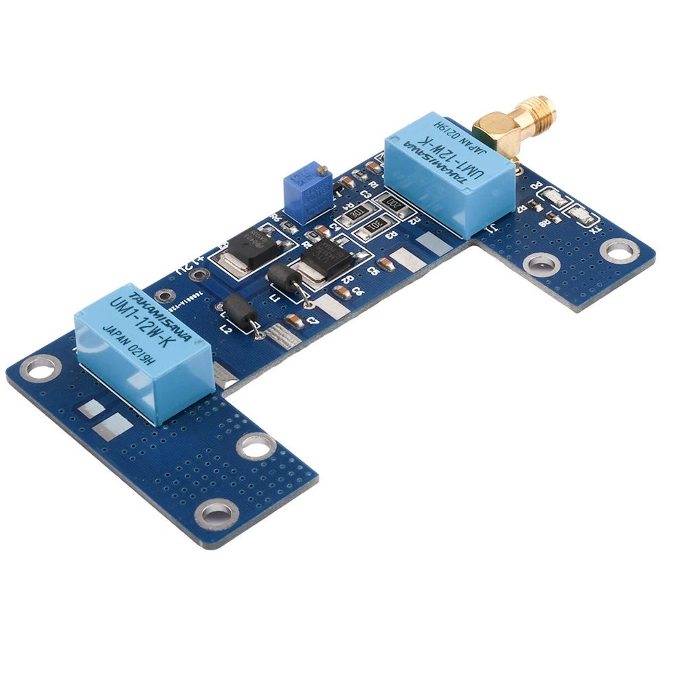 1-5W RF Power Amplifier Board Transceiver Conversion Handheld Walkie Talkie Power Amplifier DC12-13.8V Automatic Transceiver