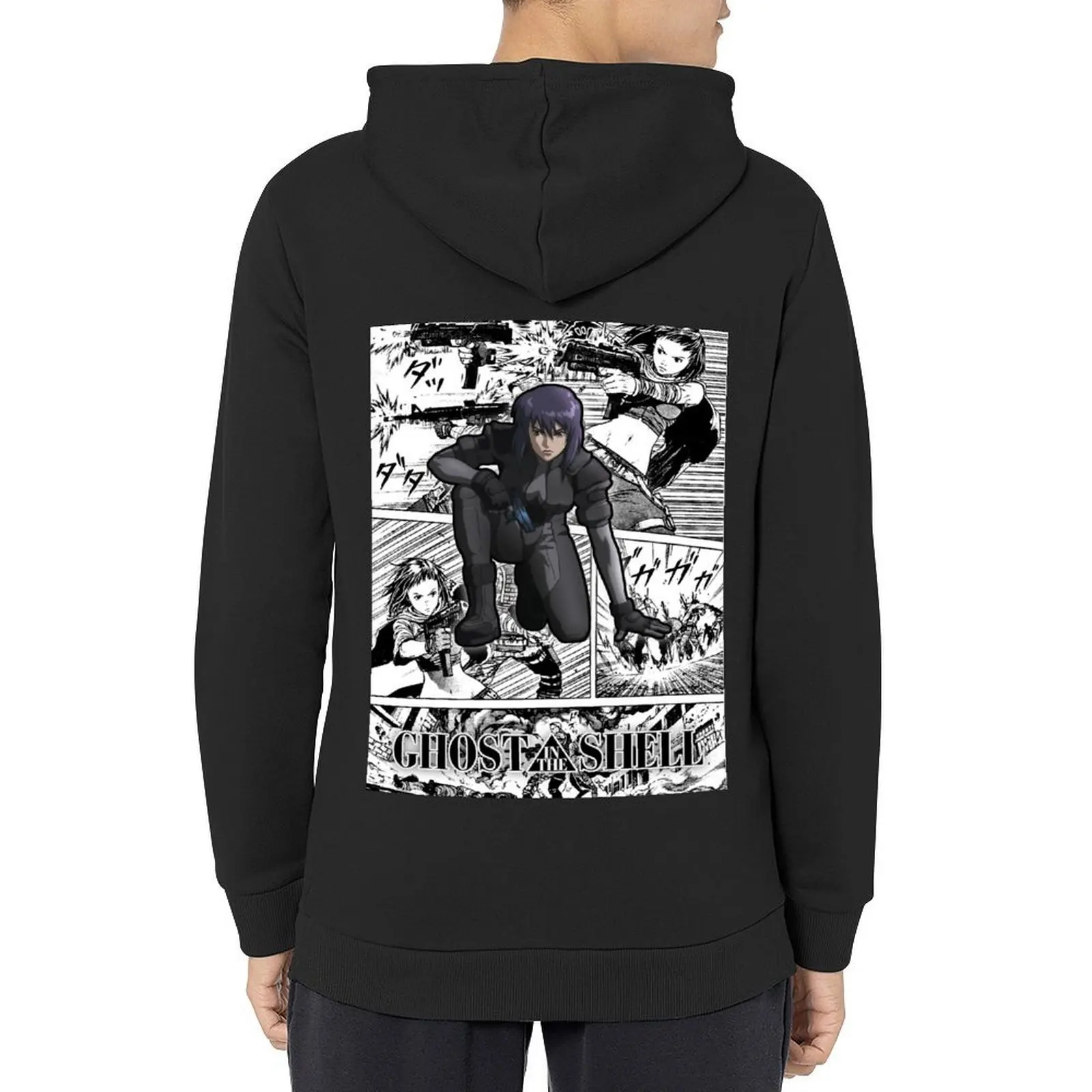

Ghost in a shell: Motoko Kusanagi Hoodie graphic t shirts men men clothing men's winter sweater autumn hoodie man