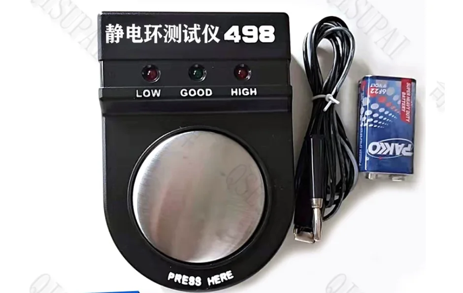 498 wristband tester Continuity checking resistance instrument Electrostatic wrist strap tester and resistance meter NO.TXF-109