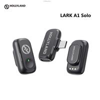 Hollyland LARK A1 Solo Wireless Microphone for iPhone Micphone for Vlogging Podcast Noise Cancellation Microphone