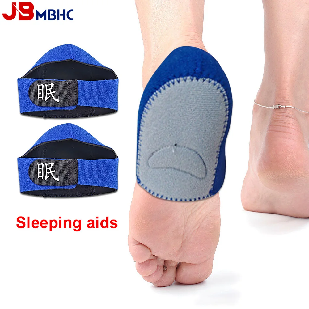 

Массаж пятки, стелька для магнитной терапии, средства для сна, подушечка для ног, теплая защитная подушечка с защитой от трещин, грелка для ног, снимает усталость