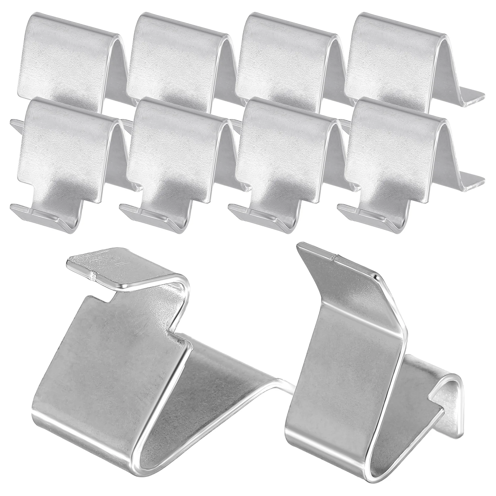 12 pezzi di accessori per schedari, clip per scaffali, supporti per filo di archiviazione, scaffalature regolabili per connettore da ufficio