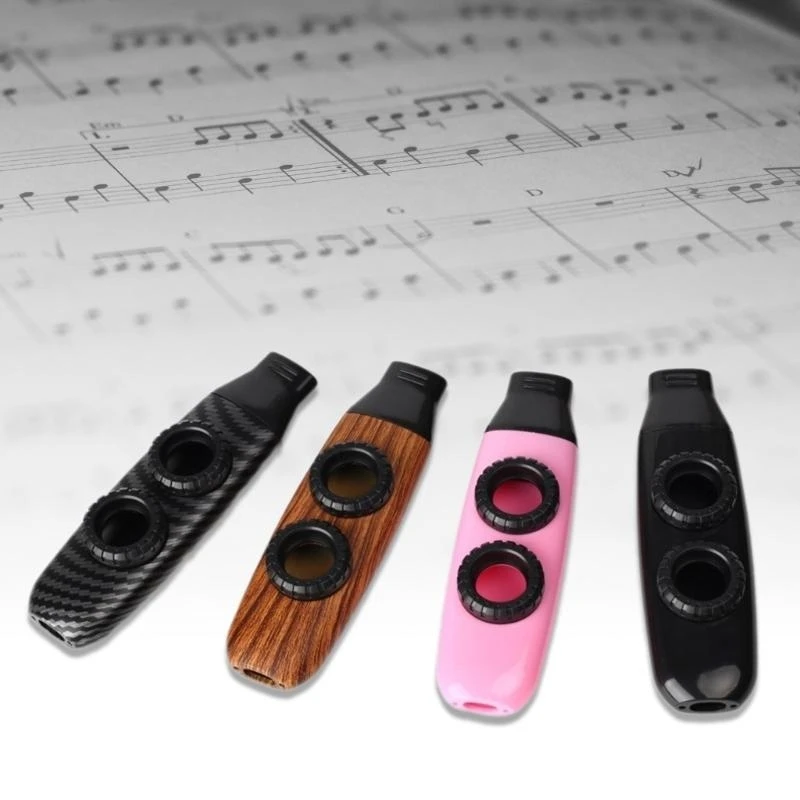  Double Hole Design Kazoo Double Membranes Kazoo Accompaniment with Guitar