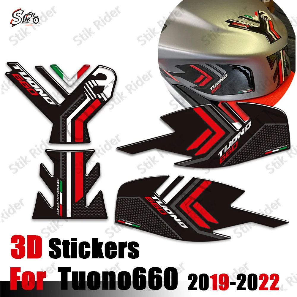 

Tuono 660 Motorcycle Knee Protector Stickers Tank Pad Fuel Decals Oil Kit For Aprilia Tuono660 2019 2020 2021 2022