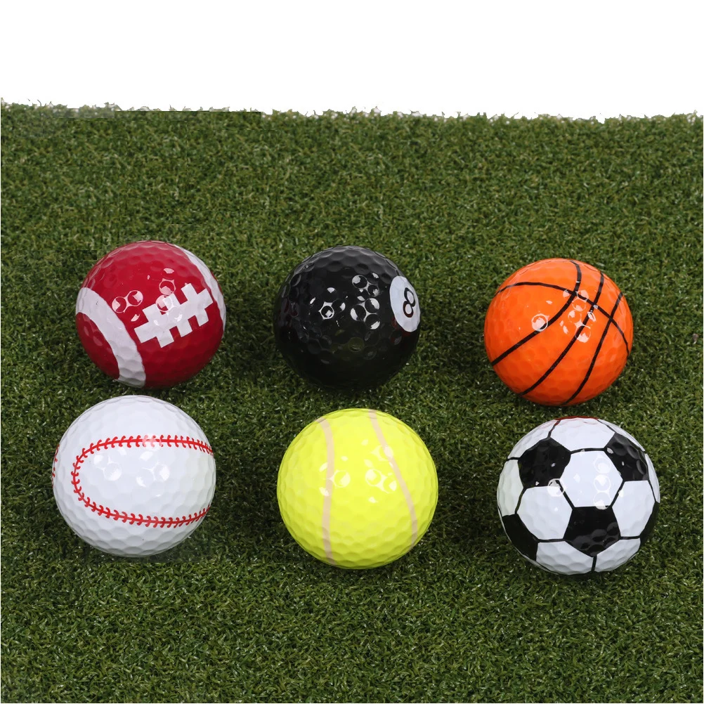 

5Pcs Practice Golf Balls Professional Light Weight Non-Damage Balls for Swing Training Golf Sports Gadgets Home Recreation