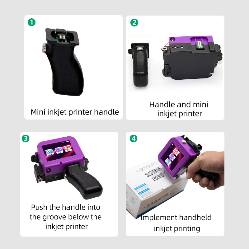 ハンディー刻印機　hamdheld inkjet printer Portable Handheld Inkjet Printer Mini Label Coding Machine