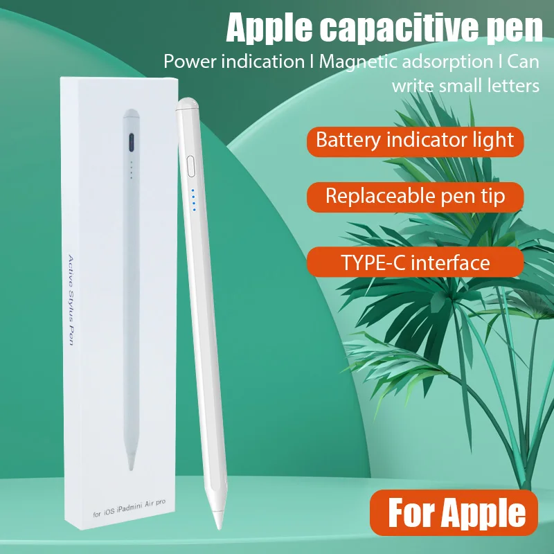 

Для Apple Pencil 2 1 Palm Rejection Power Display Аксессуары для iPad iPad 2022 2021 2020 2019 2018 Pro 11 12,9 Air Mini Stylus Pen