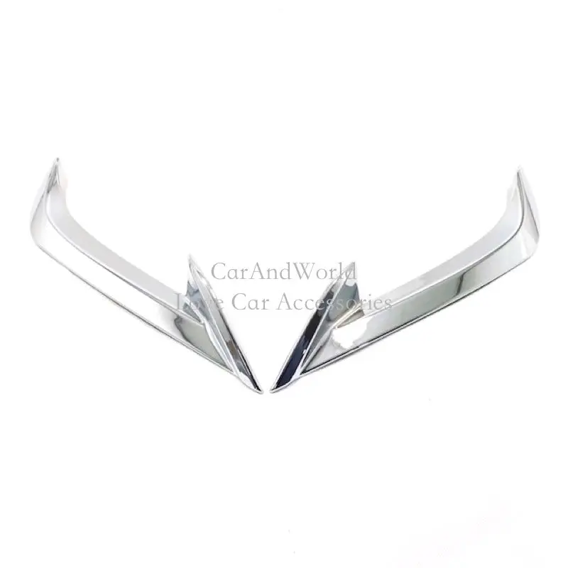 For Toyota Avalon XX50 2019-2025 Rear Fog Light Cover Tail Lights Frame Panel Molding Strip Trims ABS Chrome Car Accessories view 4
