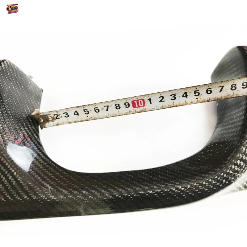 for BMW Real M3 Sedan 4 Door Only 2005-2011 E90 Carbon Fiber Rear Bumper Diffuser Splitter - view 4