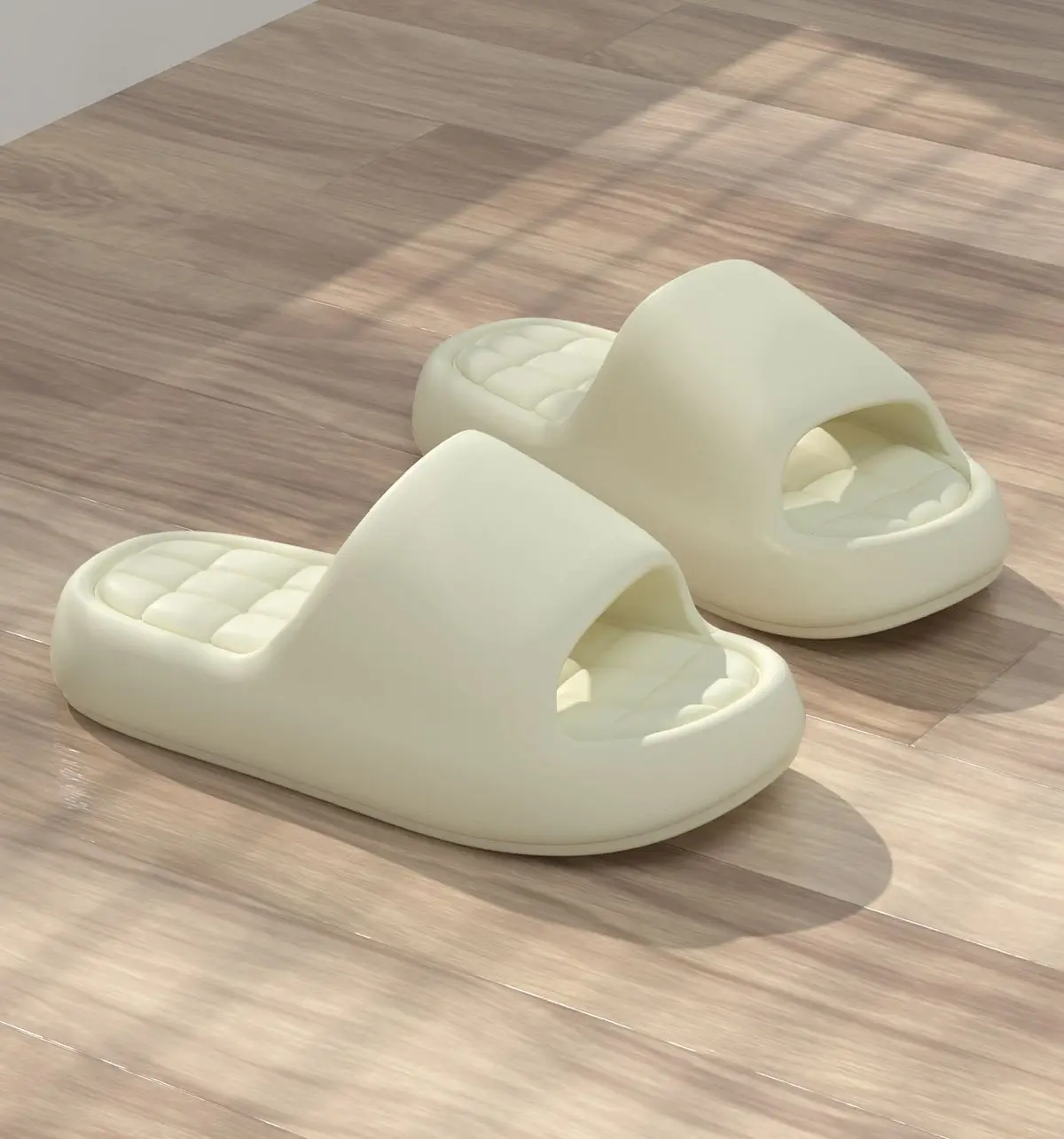 Unisex Badezimmer Hausschuhe Wolke Kissen Rutschen Sommer Flache Sandalen Dicke Plattform Schuhe Mann Innen Rutschfeste Paar Flip-Flops – Detail 10