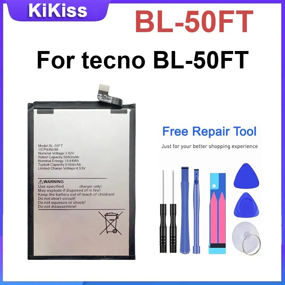 Li-ion Polymer Batteries BL-50FT For tecno BL-50FT