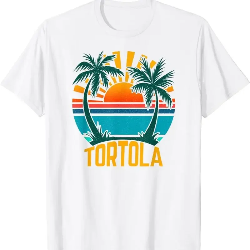 NUEVA CAMISETA LIMITADA de la playa Sunset de las Islas Vírgenes Británicas de Tortola