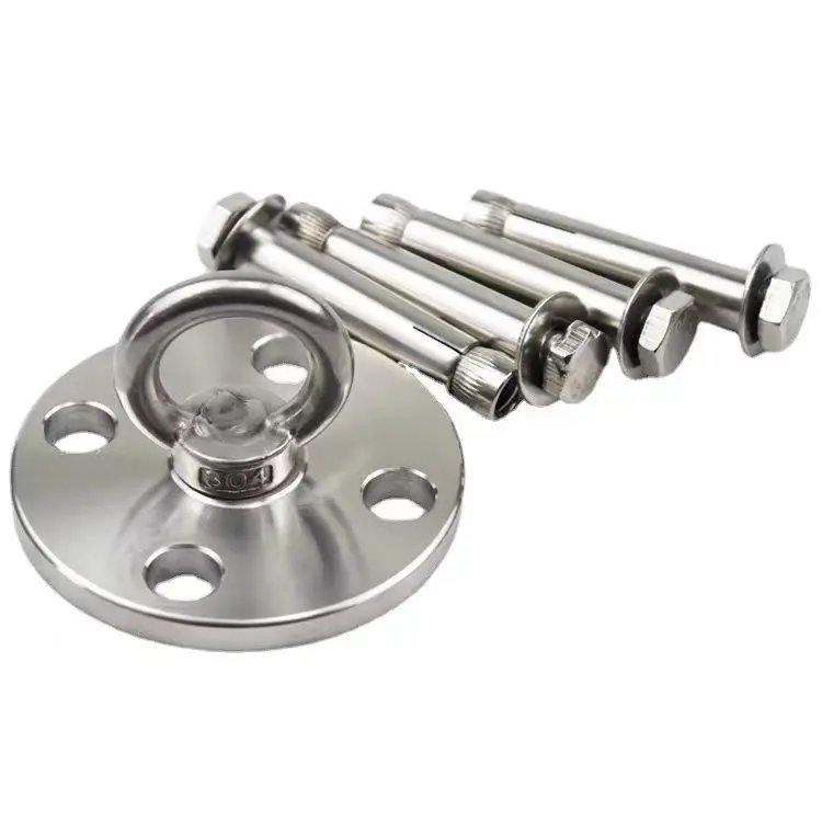 stainless-steel-swing-chairsuspension-bedsling-bag-hookfixing-platescrew-fixed-ring-for-boxing-sand-bag-stand-fitness-equipment