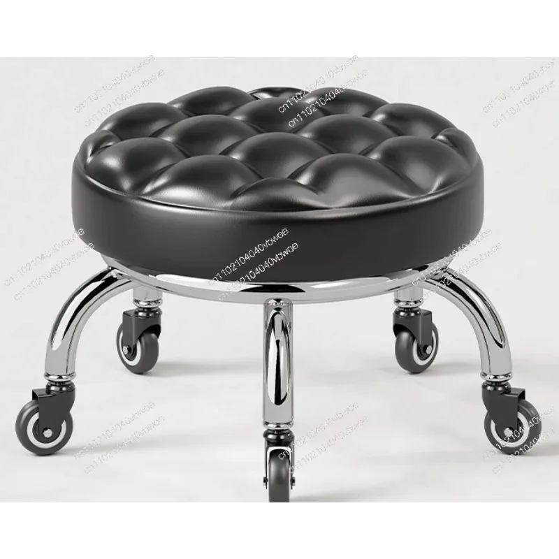 Pulley Low Stool Beautiful Seam Children with Baby Artifact Toddler  Round Stool Universal  with Small Stool Home Mobile