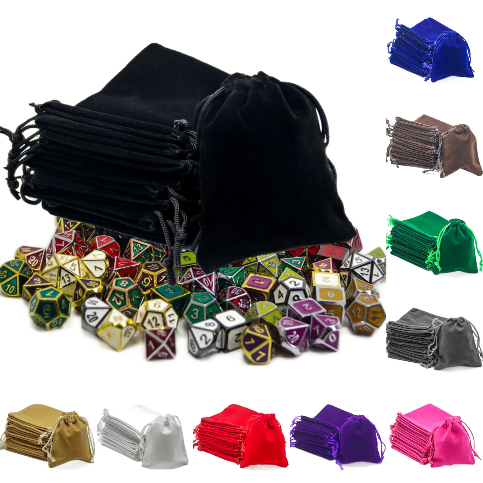 

10 шт., сумка для хранения настольных игр, аксессуары для настольных игр