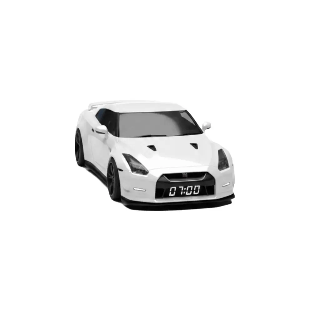 Creative Design Hypercar Alarm Clock Only Alarm Clock Function Stylish Design Digital Display Clock Car Shaped Unique Design
