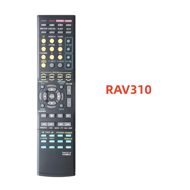 

New RAV310 WJ40920EX Relaced Remote Control Fit For Yamaha EX STEREO AV Receiver