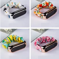 For Xiaomi Mi Band 3 4 5 6 Watch Strap Watchband Cloth Soft Miband band3 band4 band5 band6 Smartwatch Wrist Bracelet