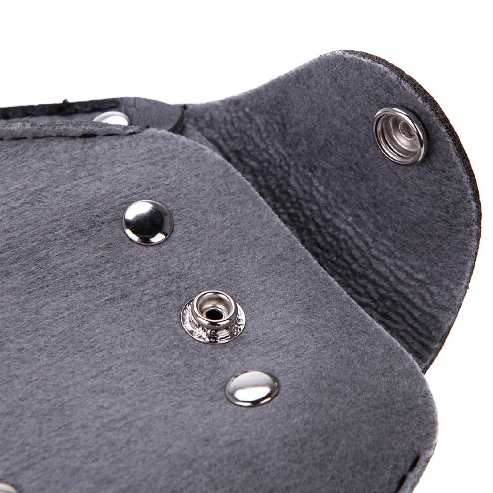 Leather Barber Scissor Hairdressing Holster Pouch Holder Case Rivet Clips Bag with Waist Shoulder Belt