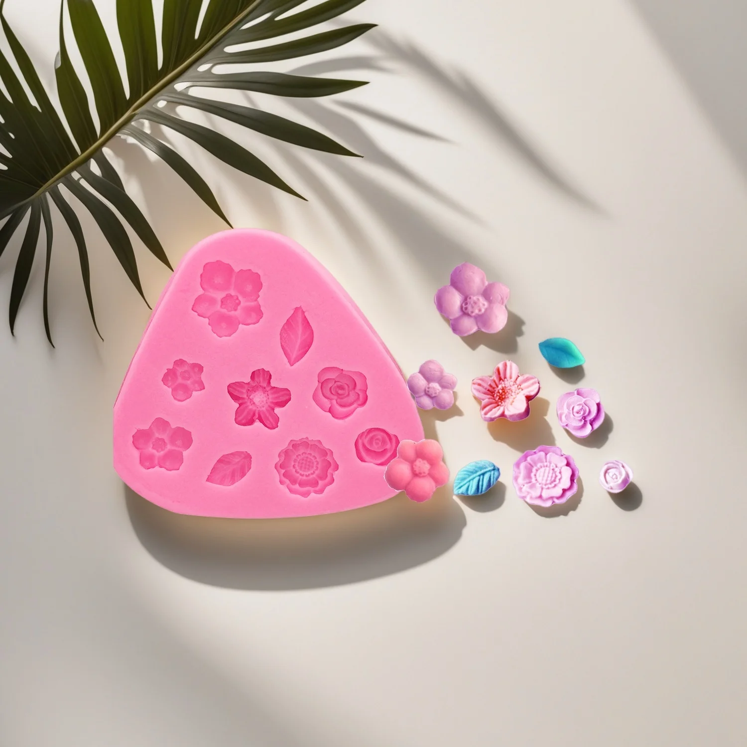 Flower Basket Molds Candy Cupcakes DIY Handmade Baking Tool for Cakes Dessert Silicone Molds