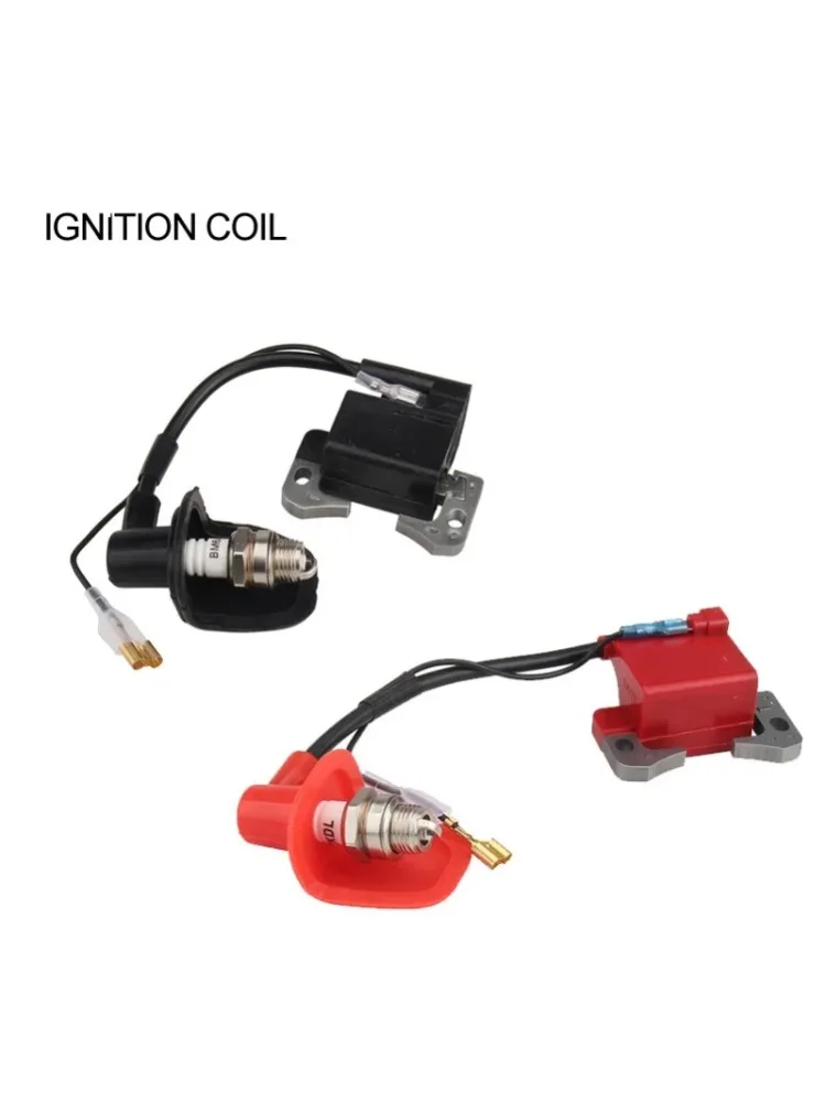 AliExpress NONE Performance Red IGNITION COIL for 43cc 47cc 49cc Mini Quad Pocket Dirt Bike ATV 2-Stroke Engine part with spark plug