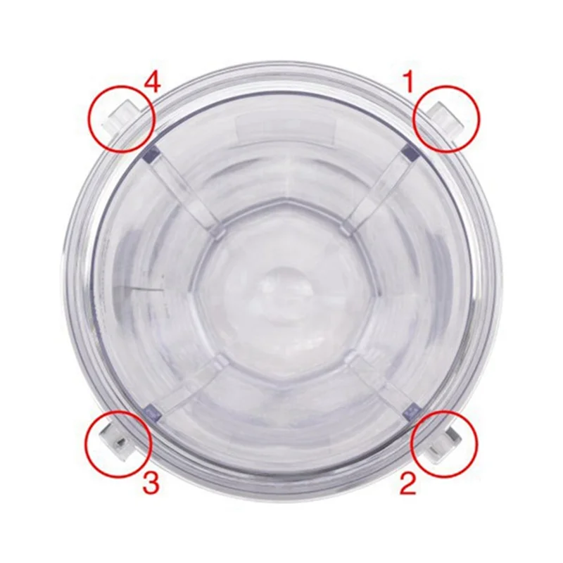 

A42F For Ninja Blender Replacement Parts, 24Oz Cup 7 Fins Extractor Blade, For Nutri Ninja Auto IQ BN801 SS101 BL480-30 BL641