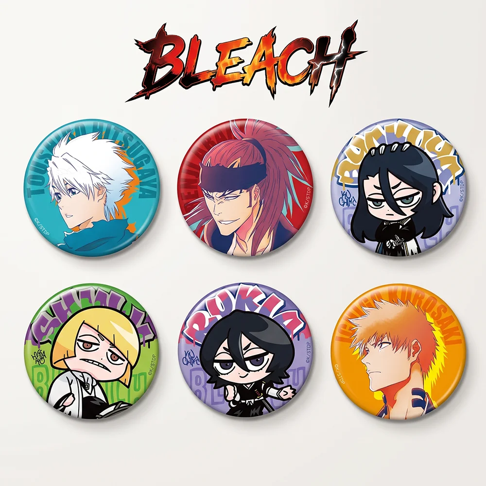 Anime BLEACH Ichigo Kurosaki Kenpachi Zaraki 58MM Acrylic Stand Cute Bag Charm Car Keychain Bag Body Kit Keyring Fan Gifts