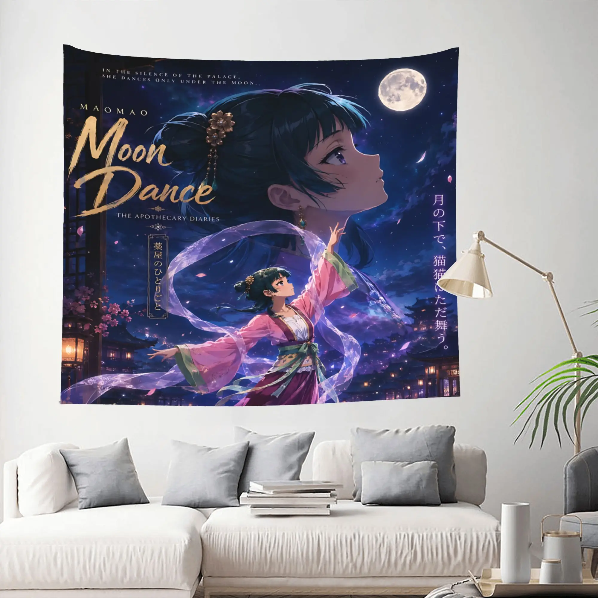 Customized The Apothecary MAOMAO cutecore Tapestry Bedroom Decoration  Wall Hanging Blanket Tapestry Cool Stuff For Room