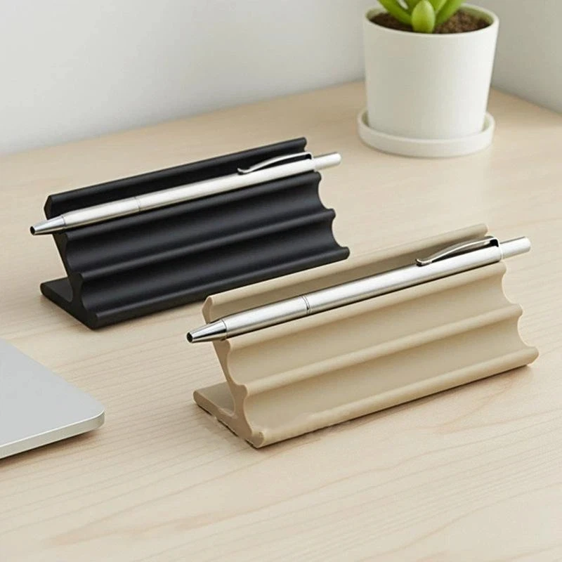 

New 1pc Pen Holder Modern Minimalist Ins Style Pen Stand 3D Printed Office Desktop Organizer