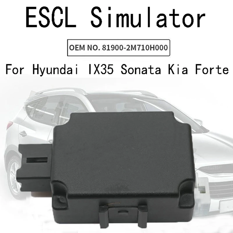 

Car Steering Wheel Lock ESCL Emulator Renew ESL ELV Simulator For Hyundai IX35 Sonata Kia Forte 81900-2M710H000